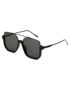 Gafas de sol aviador SODQW con protección UV400 y puente doble