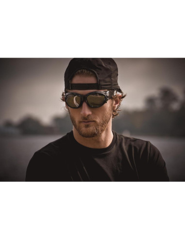 Gafas de Aviador Birdz Eyewear Red Baron con Lentes Espejo