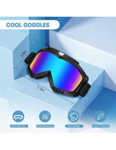 Gafas de Moto Lievermo para ATV y Esquí - Protección UV 2