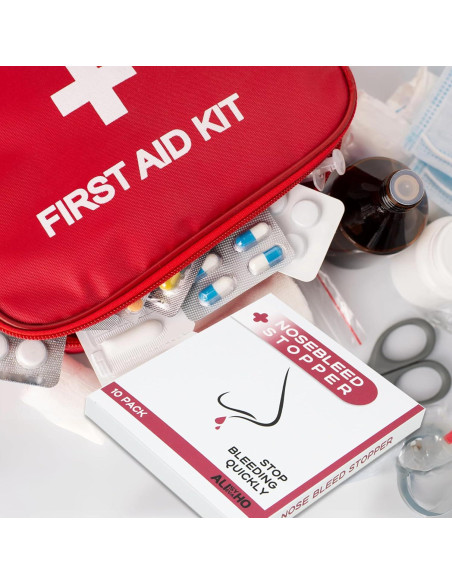 Paquete de 10 tapones nasales hemostáticos Alisyevaho Paquete de 10 tapones nasales hemostáticos Alisyevaho