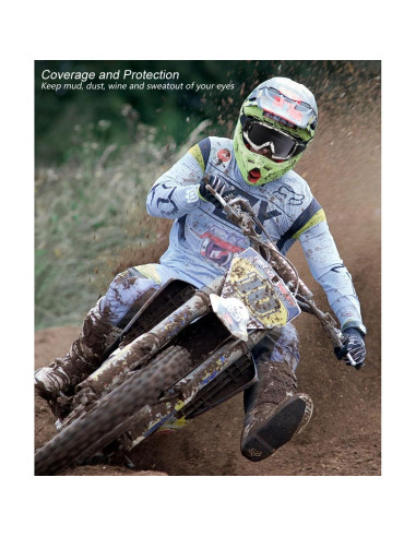 Gafas de Motocross SPOSUNE Cobra UV400 para ATV y Dirt Bike