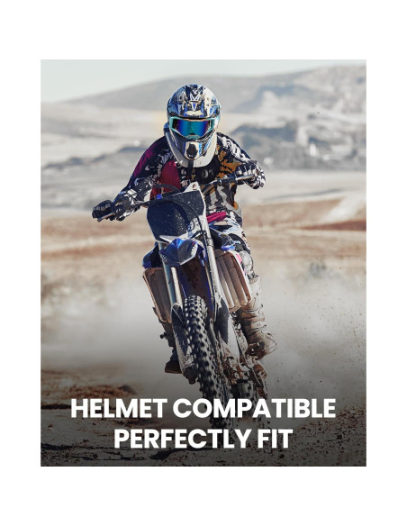 Gafas de Motocross OutdoorMaster Macaw OTG Revo Azul