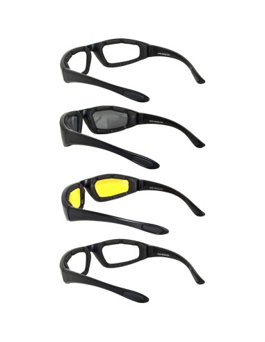 Gafas de Sol Deportivas Unisex UV400 Paquete de 4 Colores