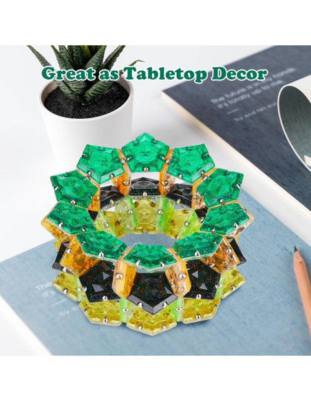 Esfera Magnética Antiestrés LAFFTRAK - Set 12 Piezas Verde