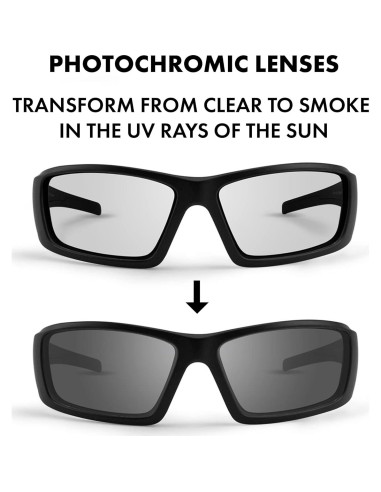 Gafas de sol fotocromáticas Epoch Eyewear Liberator negras