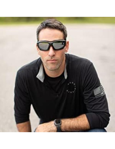 Gafas de Motocicleta Jiayuoptics Plata con Lentes Espejados