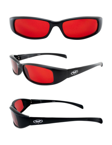 Gafas de Motocicleta Global Vision ATT BKBL - UV400