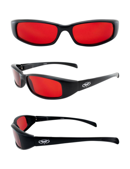 Gafas de Motocicleta Global Vision ATT BKBL - UV400