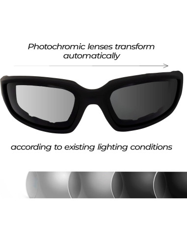 Gafas de Sol MotoFrames Kickback Foto-Cromáticas UV400