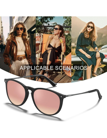 Gafas de sol CARFIA UV400 polarizadas para mujeres CA5100