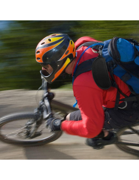 Estuche rígido para gafas de sol 3 piezas Negro EVA