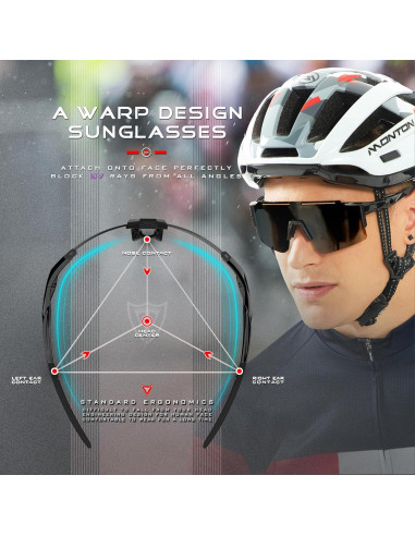 Gafas de sol ATTCL UV 400 para ciclismo y deportes