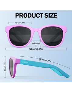 Gafas de sol ACBLUCE Acb19003 para niños 5-13 años 2