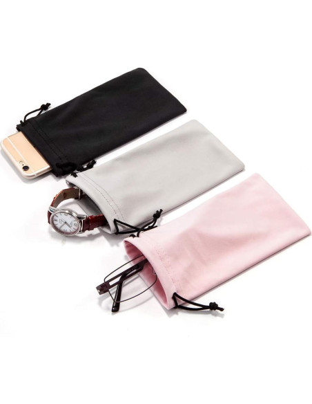 Bolsa de Gafas Triumph Vision 3 Pack Microfibra