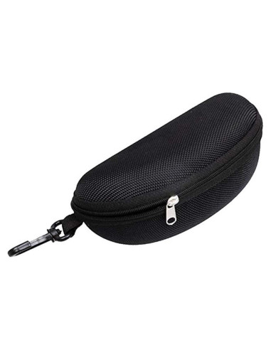 Estuche Duro Impermeable para Gafas de Sol Negro 17x7.5cm