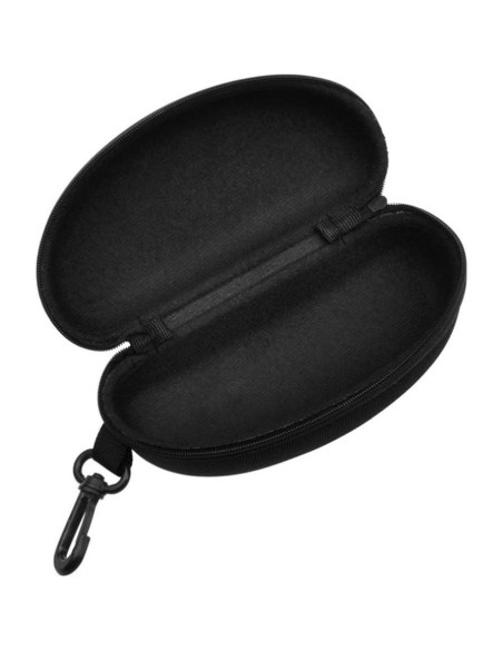 Estuche Duro Impermeable para Gafas de Sol Negro 17x7.5cm