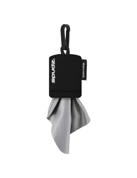 Paño Microfibra SPUDZ Clásico | 15,24 x 15,24 cm | Negro