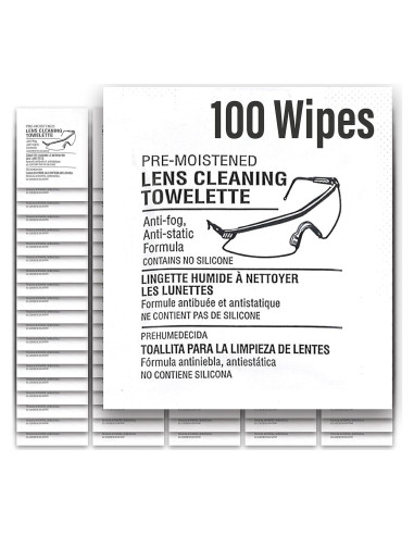 Toallitas de limpieza Hilco 100 unidades antiempañantes