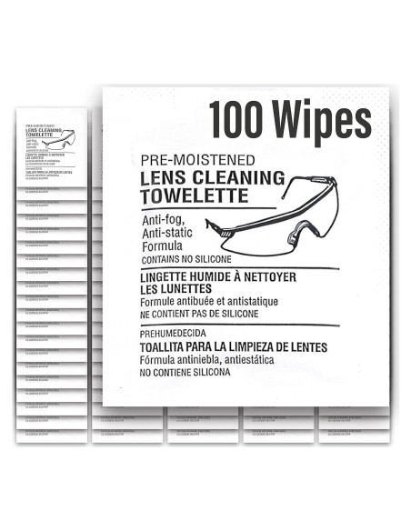 Toallitas de limpieza Hilco 100 unidades antiempañantes