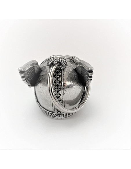 Campana de Motocicleta Bravo Bells Odin 3.81cm Buen Suerte