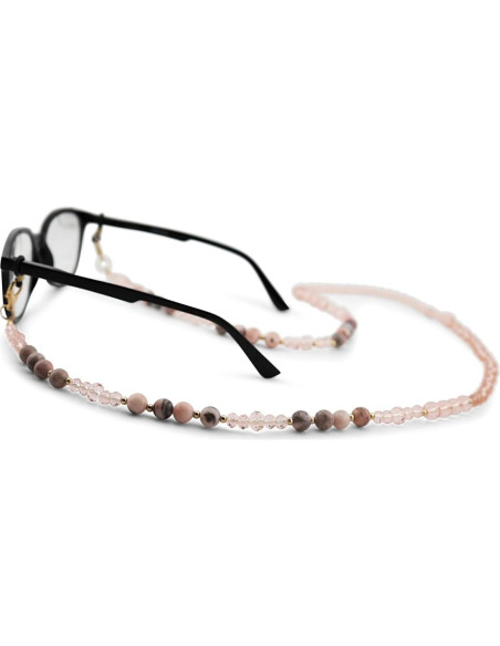 Cadena de Gafas de Piedra Preciosa para Mujeres - Lanyard Chic