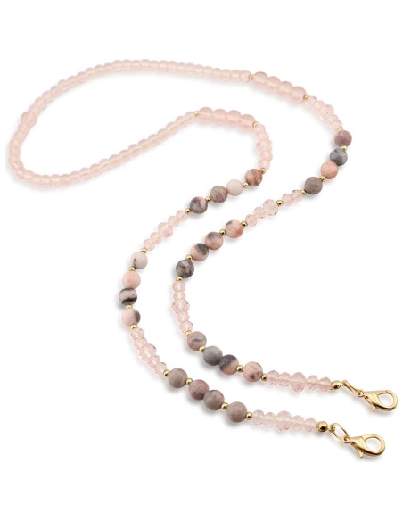 Cadena de Gafas de Piedra Preciosa para Mujeres - Lanyard Chic