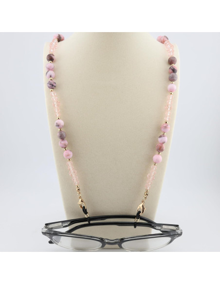 Cadena de Gafas de Piedra Preciosa para Mujeres - Lanyard Chic