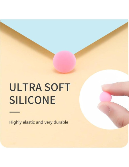 15 Pares de Retenedores de Gafas Silicona Antideslizantes