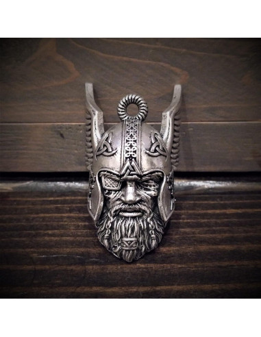 Campana de Motocicleta Bravo Bells Odin 3.81cm Buen Suerte