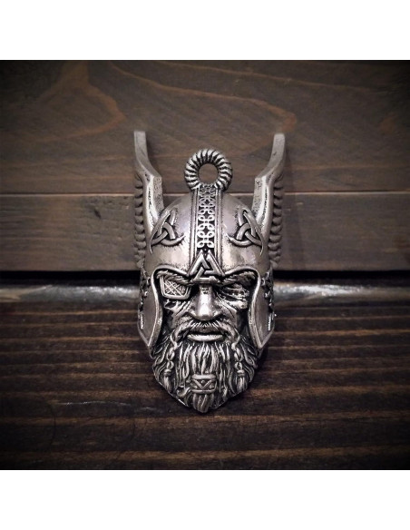 Campana de Motocicleta Bravo Bells Odin 3.81cm Buen Suerte