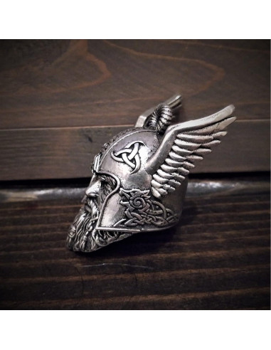 Campana de Motocicleta Bravo Bells Odin 3.81cm Buen Suerte