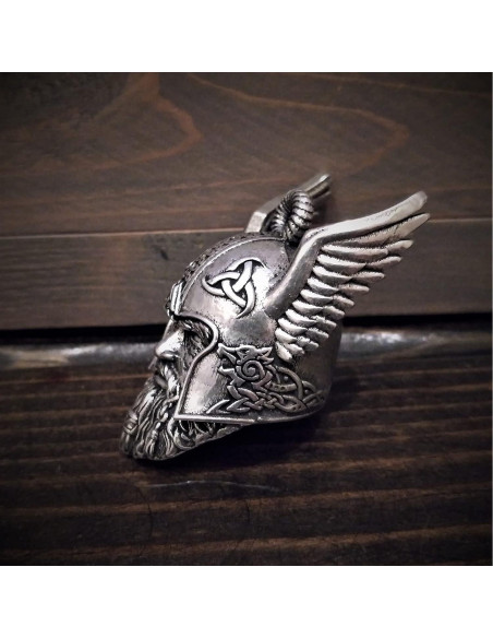 Campana de Motocicleta Bravo Bells Odin 3.81cm Buen Suerte