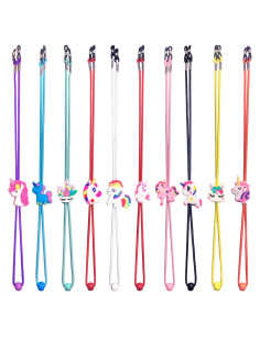 Cinta para Gafas Niños 10 Pcs Unicornio Ajustable