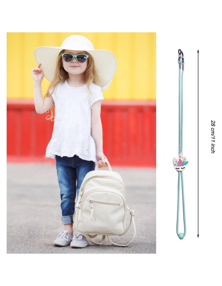 Cinta para Gafas Niños 10 Pcs Unicornio Ajustable
