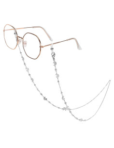 Cadena de Gafas Acero Inoxidable Hecha a Mano 74.93 cm