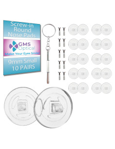 Kit de Reparación de Gafas GMS Optical con Tornillos y Almohadillas