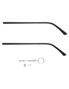 Brazos de Reemplazo Fendawn para Gafas 4 mm Negro