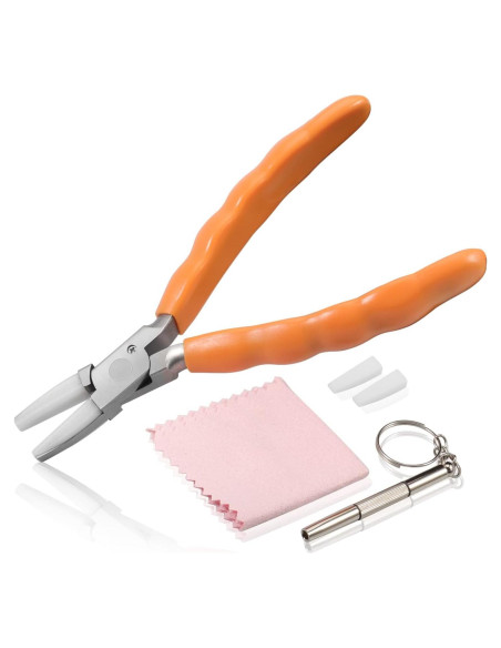 Alicates Planos LEONTOOL 15.24 cm Acero Inoxidable Ergonómico