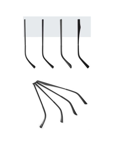 Brazos de Reemplazo Fendawn para Gafas 4 mm Negro