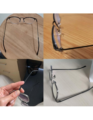 Brazos de Reemplazo Fendawn para Gafas 4 mm Negro