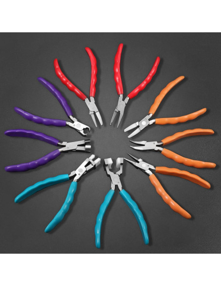 Alicates Planos LEONTOOL 15.24 cm Acero Inoxidable Ergonómico