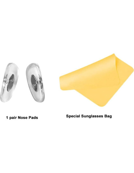 Almohadillas nasales HiCycle2 14 mm para gafas RB6335