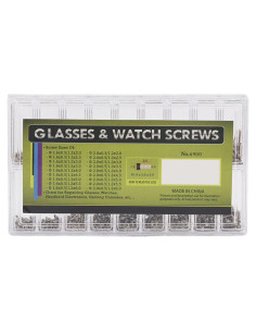 Kit de Tornillos Mini de Acero Inoxidable 1800pcs Restokki