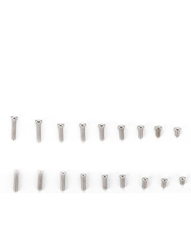 Kit de Tornillos Mini de Acero Inoxidable 1800pcs Restokki