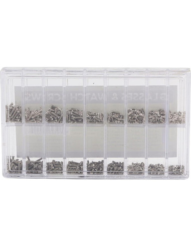Kit de Tornillos Mini de Acero Inoxidable 1800pcs Restokki