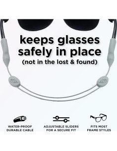 Correa para Gafas Pilotfish Niños Ajustable Gris 2
