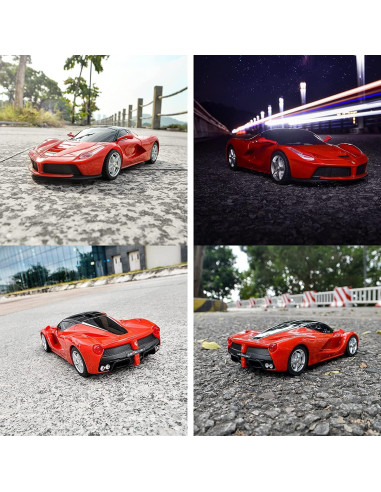 Coche RC Ferrari LaFerrari 1:24 Control Remoto Eléctrico