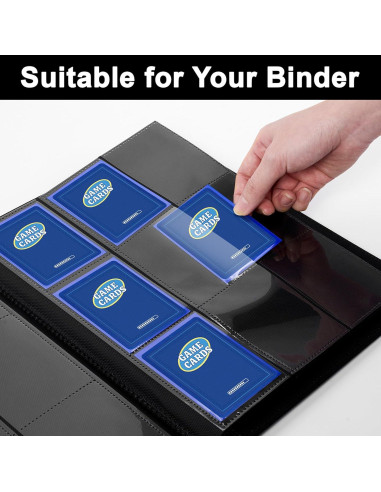 Mangas de cartas Fabmaker 1000 protectores 66x91mm mate