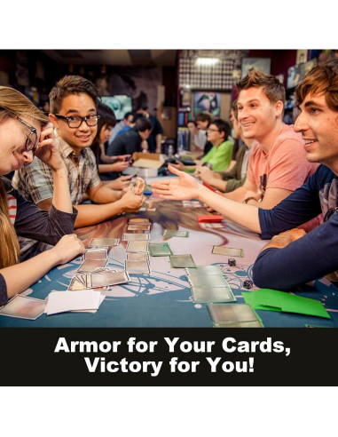 Mangas de cartas Fabmaker 1000 protectores 66x91mm mate