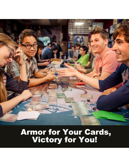 Mangas de cartas Fabmaker 1000 protectores 66x91mm mate